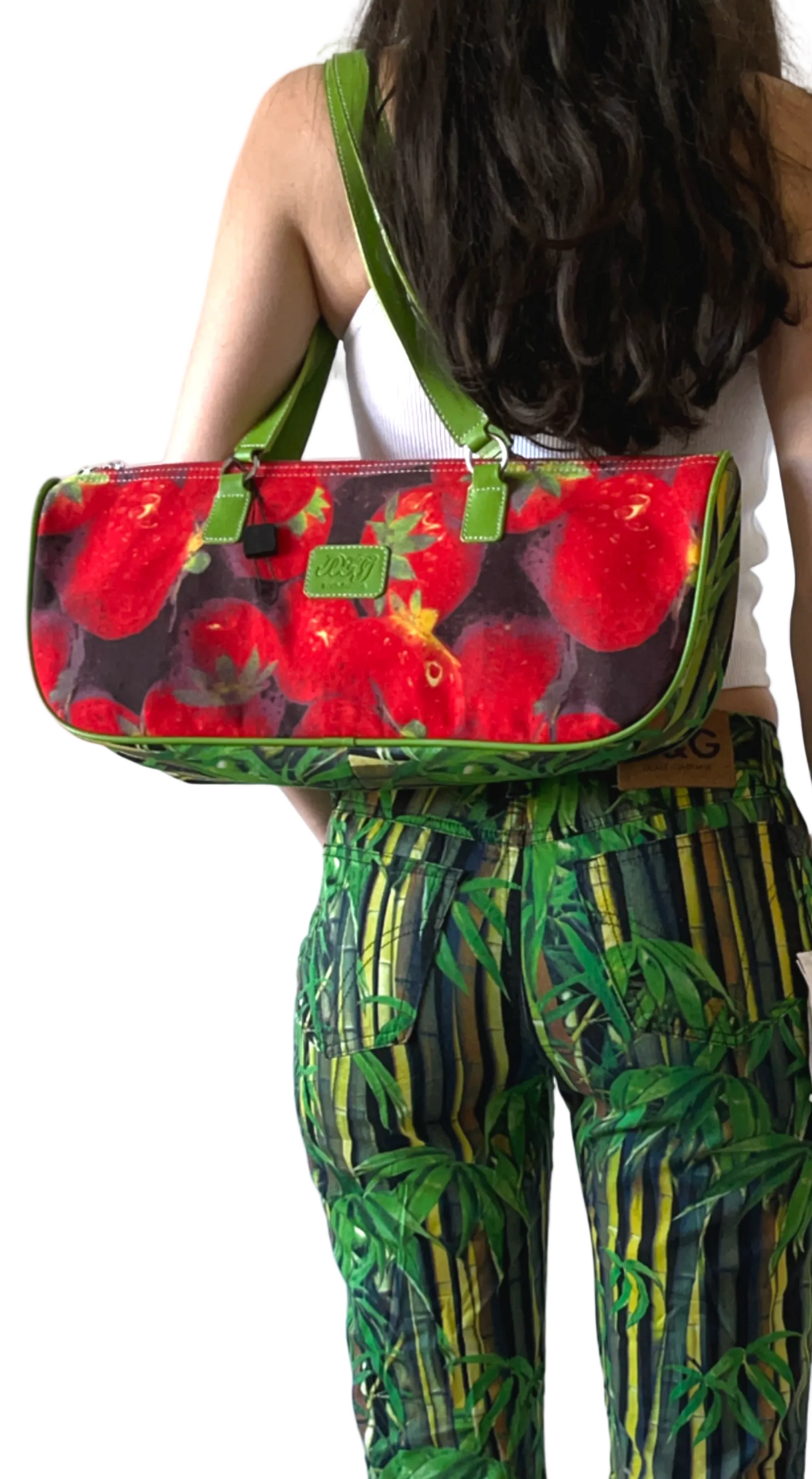Dolce & Gabbana 2000s Strawberry Print Bag