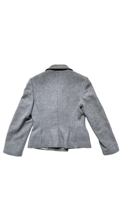 Anna Molinari F/W 1994 Runway Wool Blazer Skirt Set