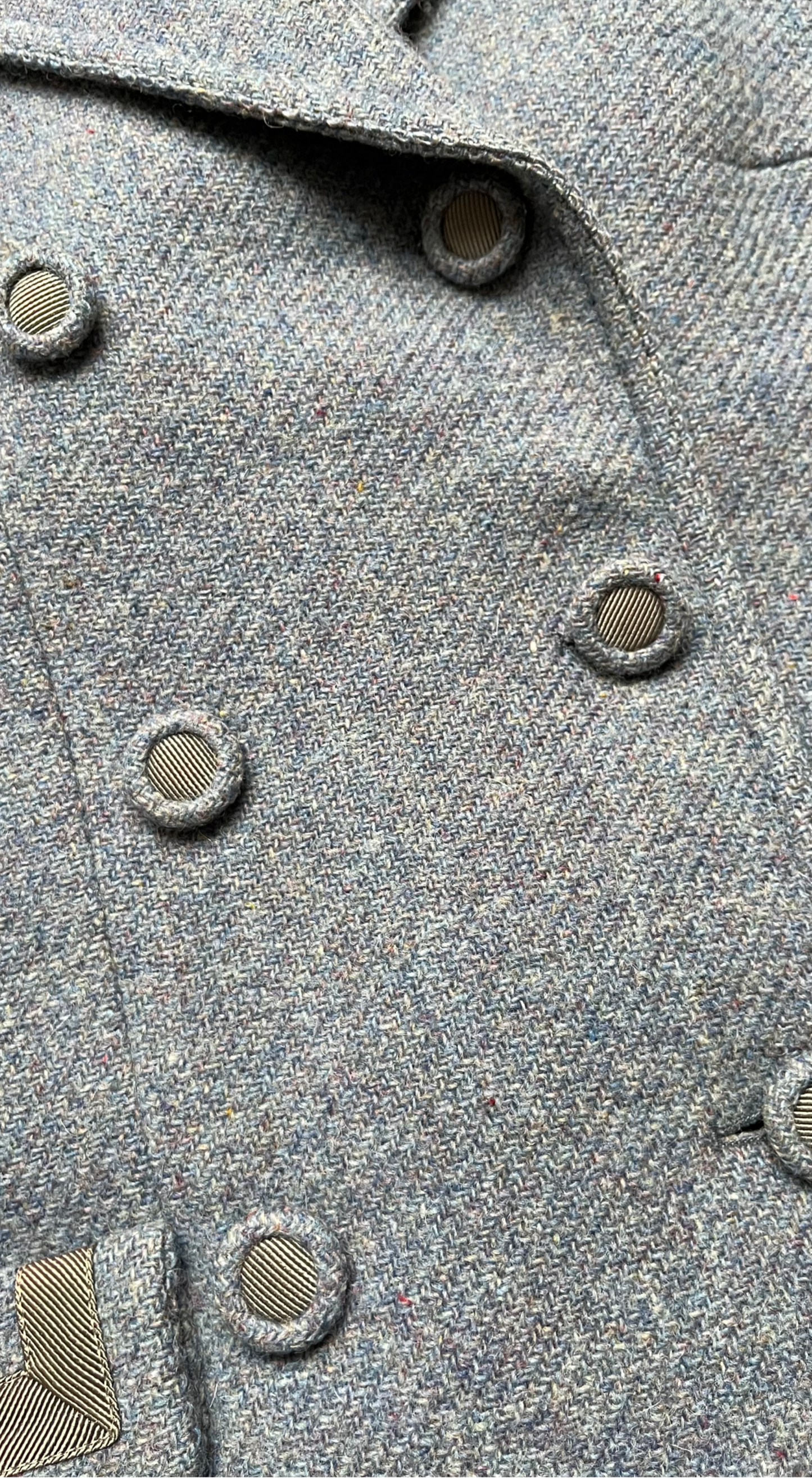 Anna Molinari F/W 1994 Runway Wool Blazer Skirt Set