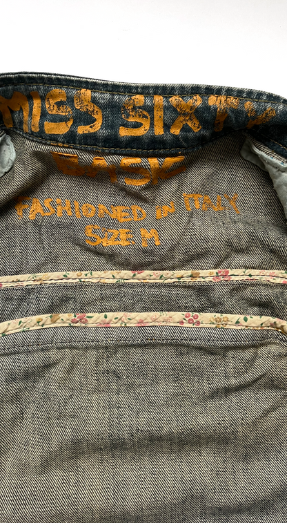 Miss Sixty 2000s Motor Sport Denim Jacket