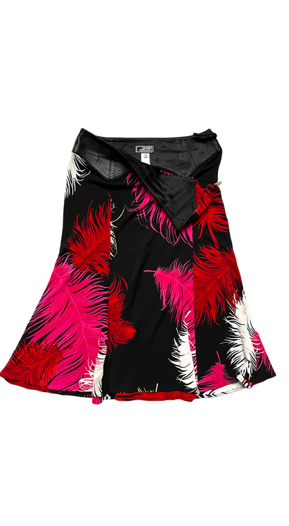 Gianni Versace F/W 2001 Runway Feather Skirt