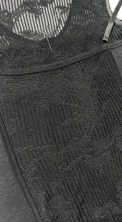 John Galliano ~ 2003 Knit Corset Skirt Set