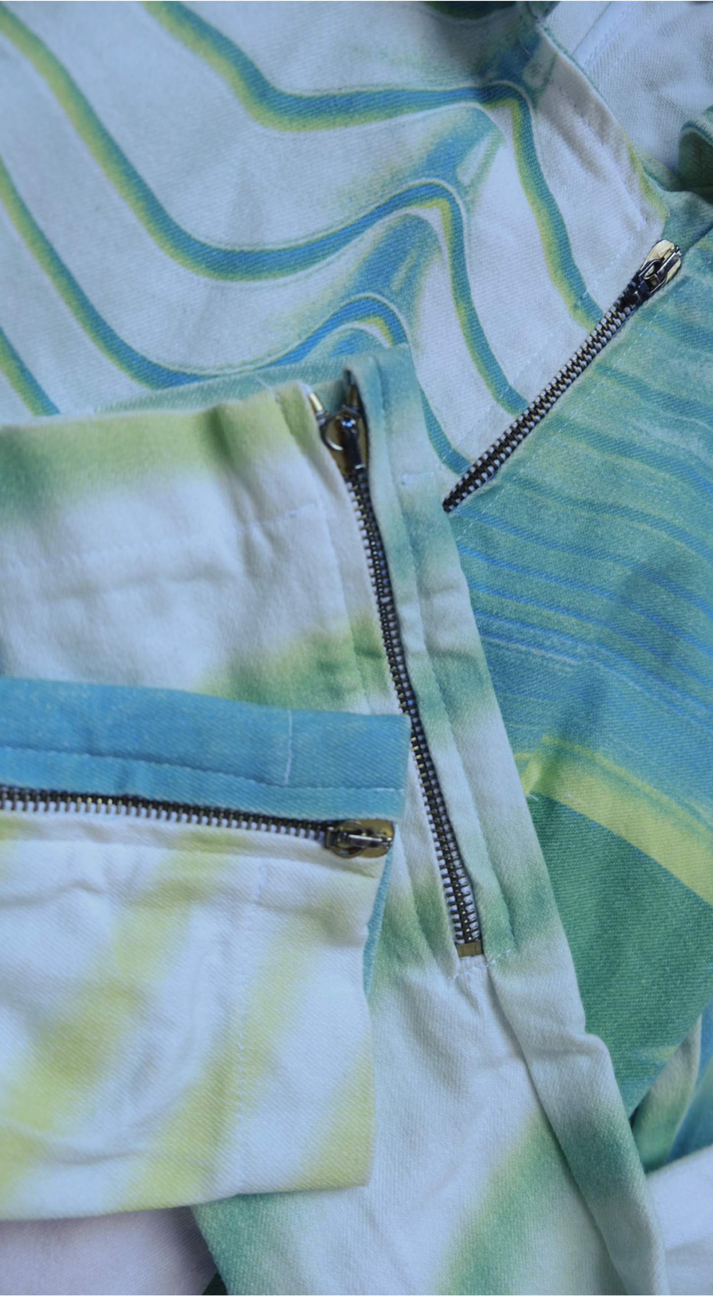 Roberto Cavalli ~ 2001 Psychedelic Zip Jacket