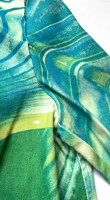 Roberto Cavalli ~ 2001 Psychedelic Zip Jacket