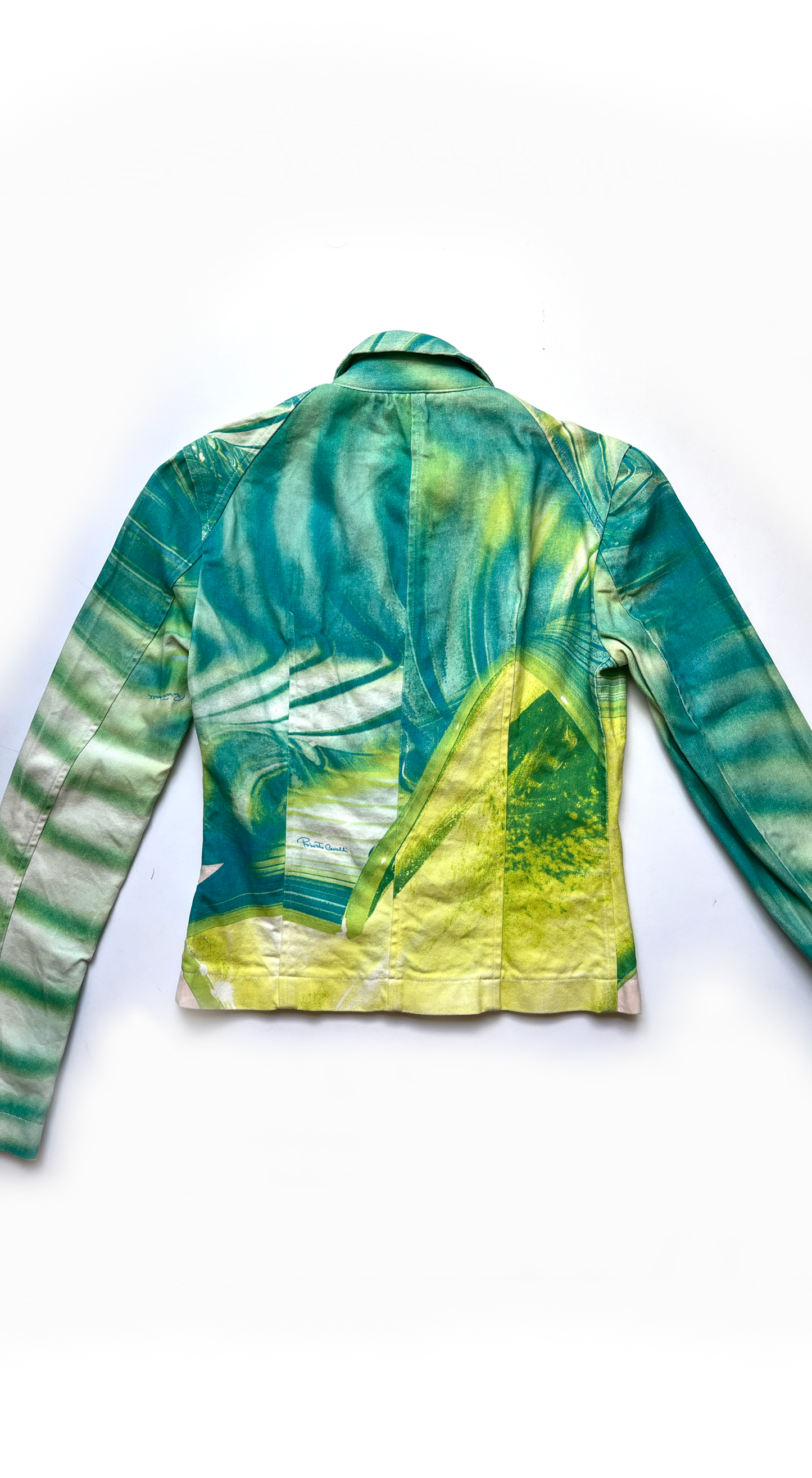 Roberto Cavalli ~ 2001 Psychedelic Zip Jacket