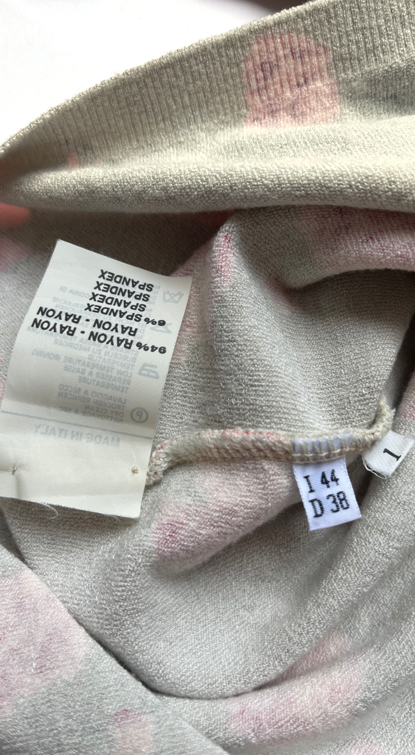 Blumarine SS 2000 Rose Set Skirt Cardigan