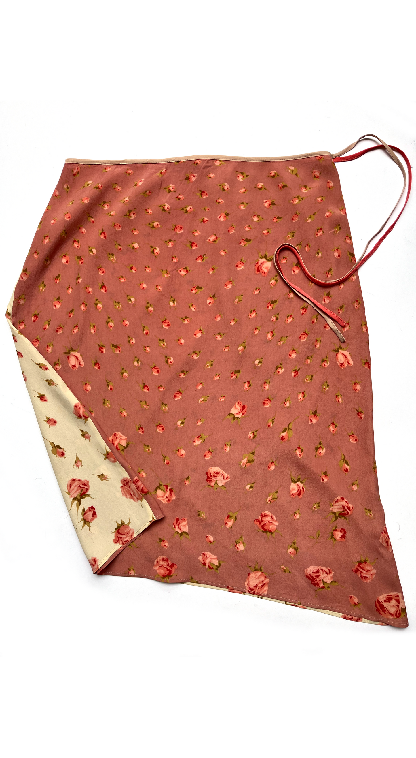 Blumarine SS 2000 Rose Set Skirt Cardigan