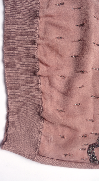 Blumarine ~ 2000s Embellished Square Neck Pullover