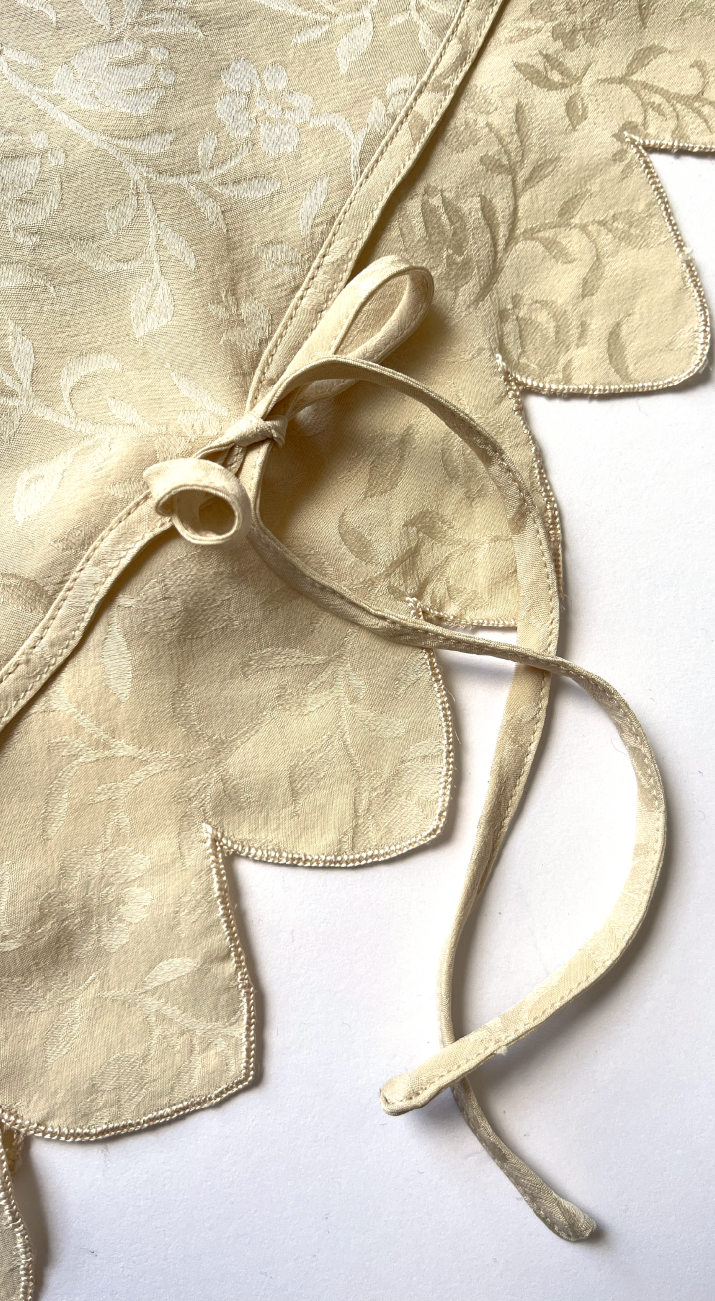 Lolita Lempicka Silk Creme Floral Dress