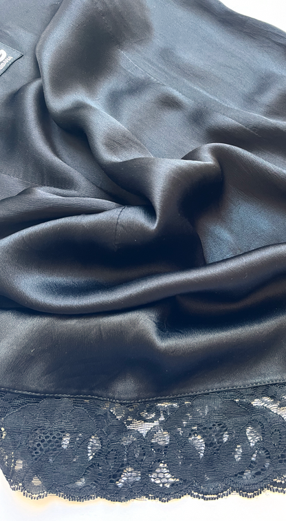 Dolce & Gabbana D&G 1996 Silk Blend Lace Mini Dress