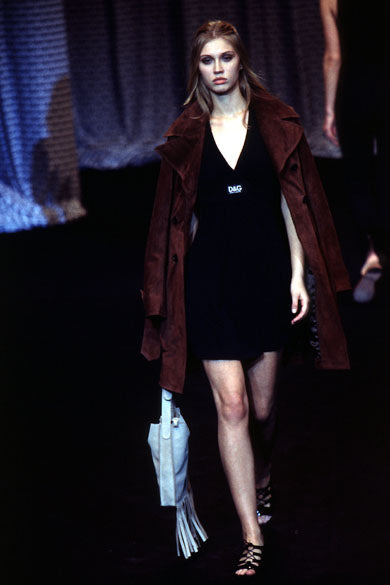 Dolce & Gabbana D&G 1996 Silk Blend Lace Mini Dress