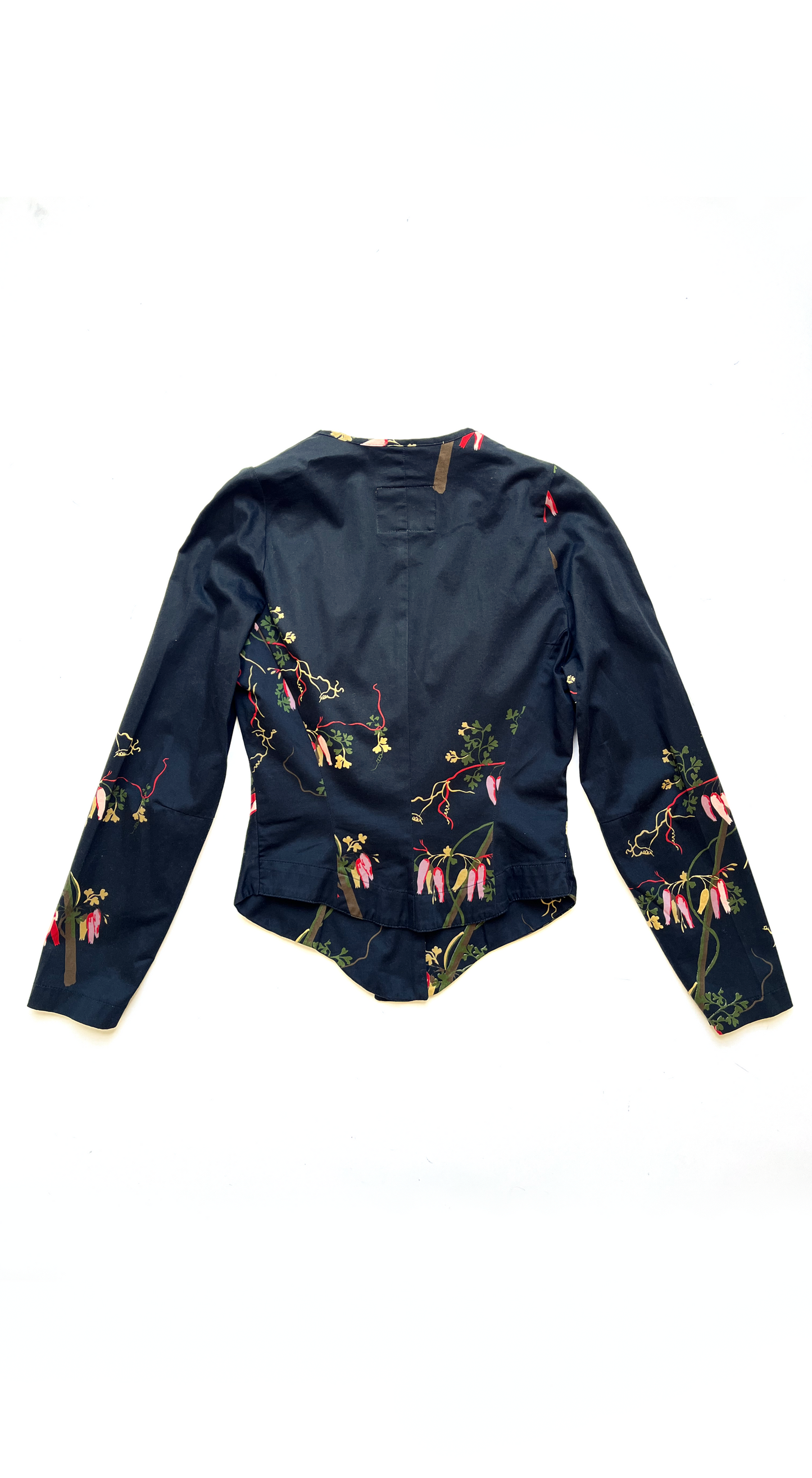 Vivienne Westwood Anglomania Early 2000s Floral Tailored Jacket & Skirt Set