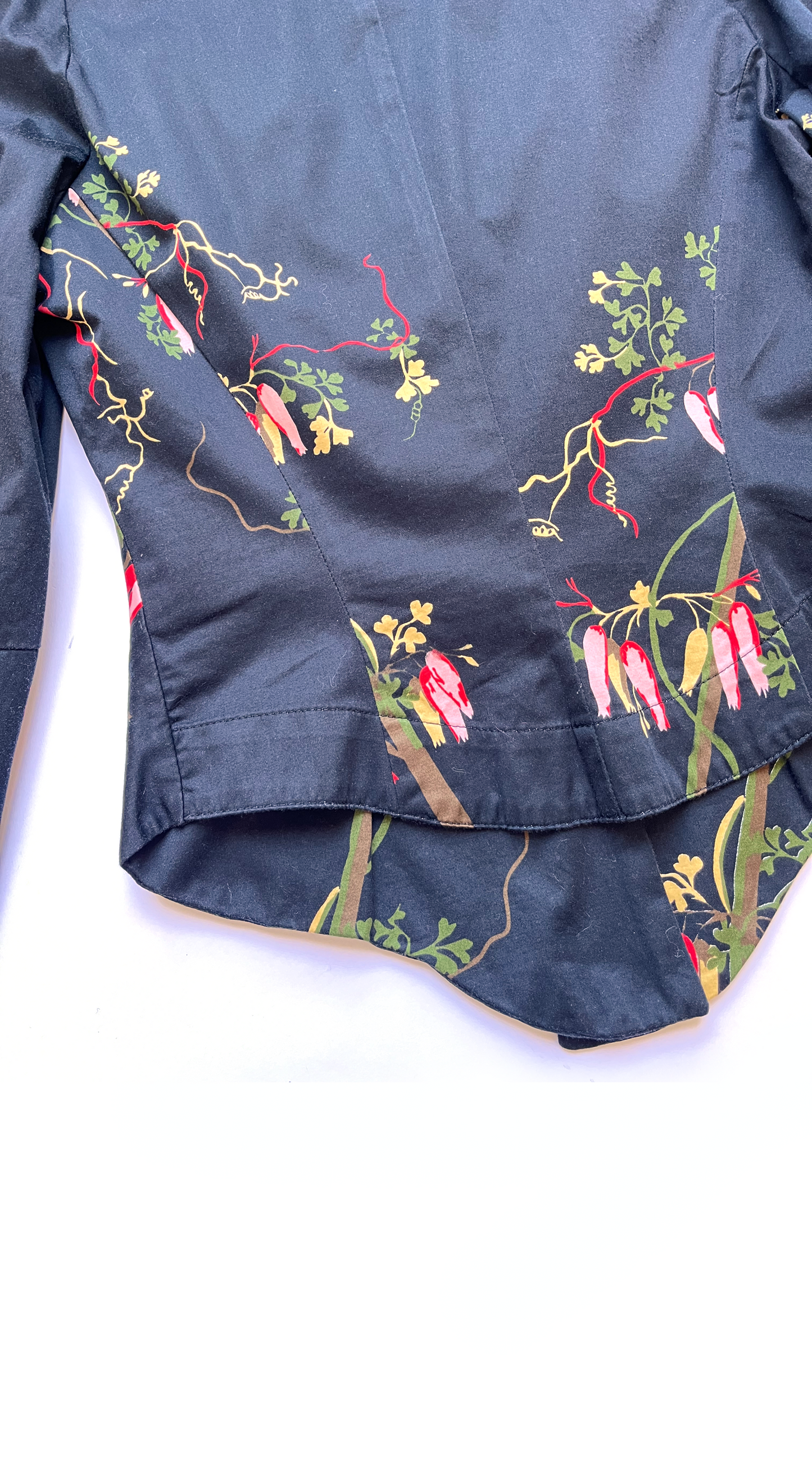 Vivienne Westwood Anglomania Early 2000s Floral Tailored Jacket & Skirt Set