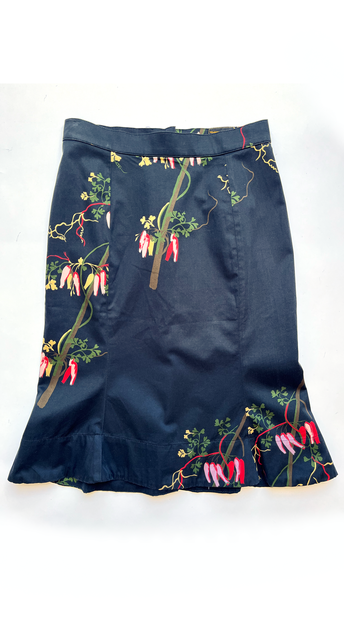 Vivienne Westwood Anglomania Early 2000s Floral Tailored Jacket & Skirt Set