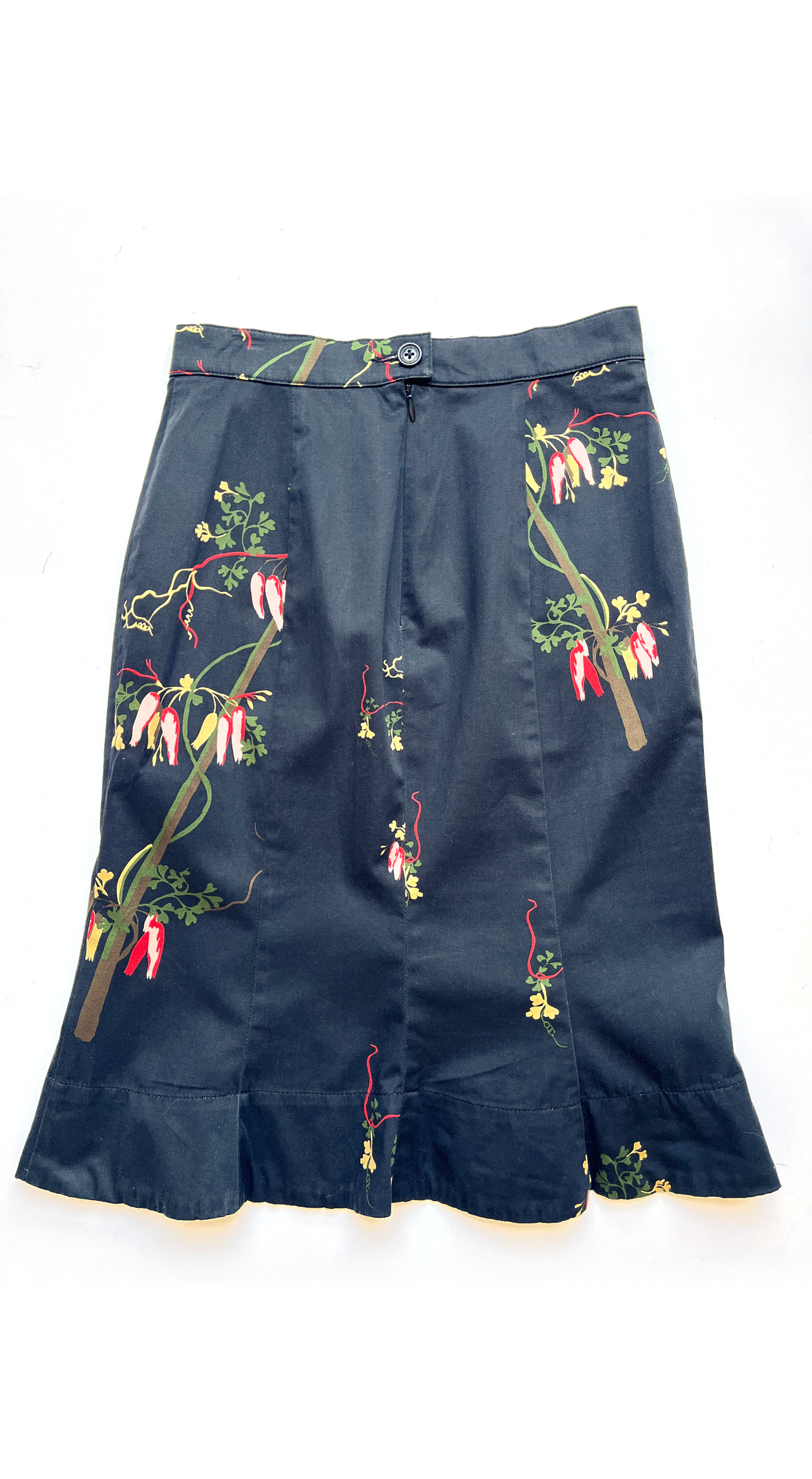 Vivienne Westwood Anglomania Early 2000s Floral Tailored Jacket & Skirt Set