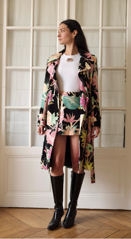 Matthew Williamson Runway FW 2003 Co-ord Set Coat and Skirt