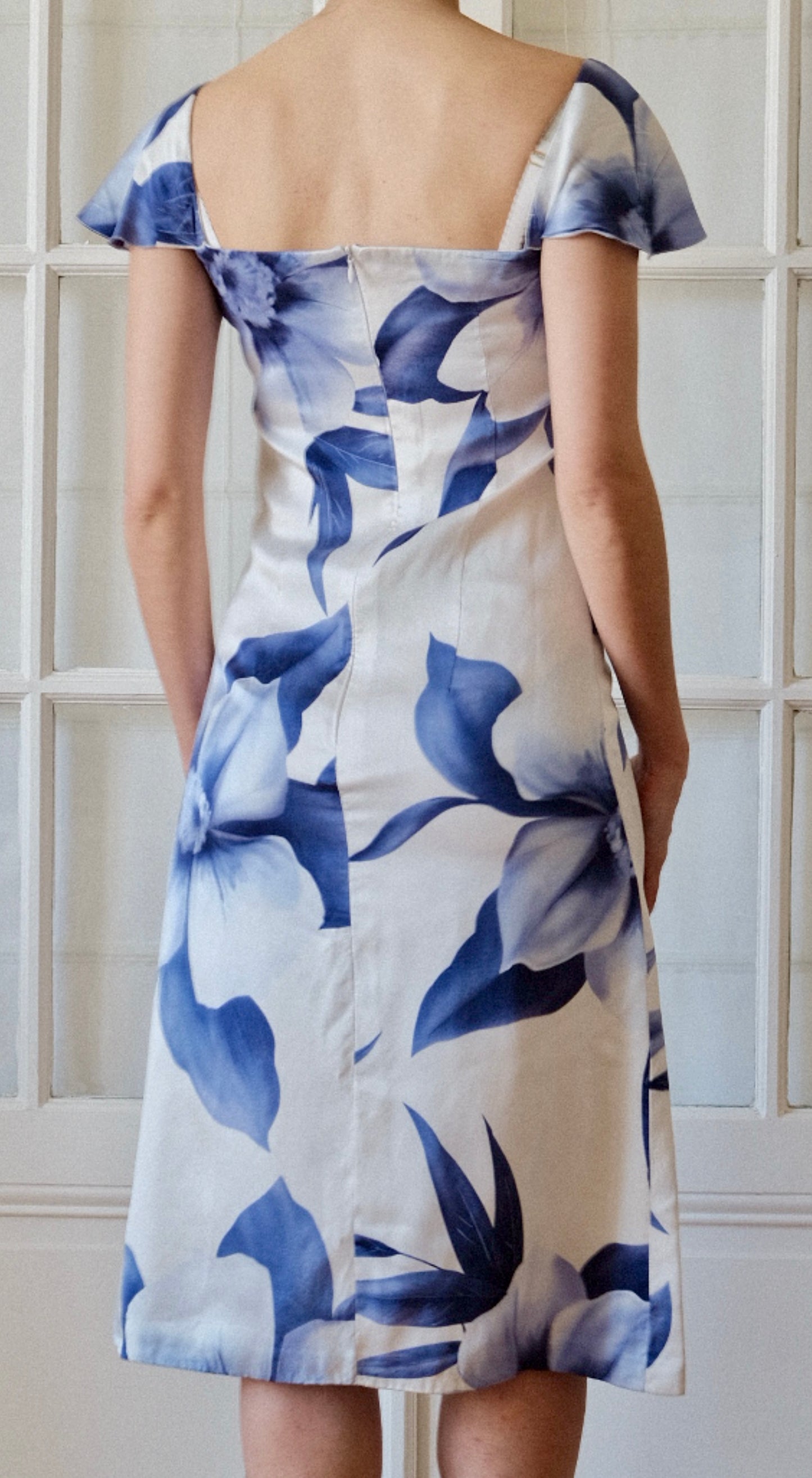 Lorenzo Riva ~ SS 2003 Runway Silk Floral Dress