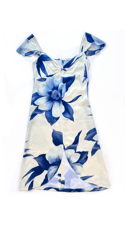 Lorenzo Riva ~ SS 2003 Runway Silk Floral Dress