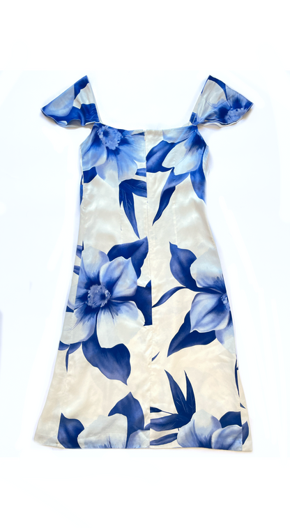 Lorenzo Riva ~ SS 2003 Runway Silk Floral Dress