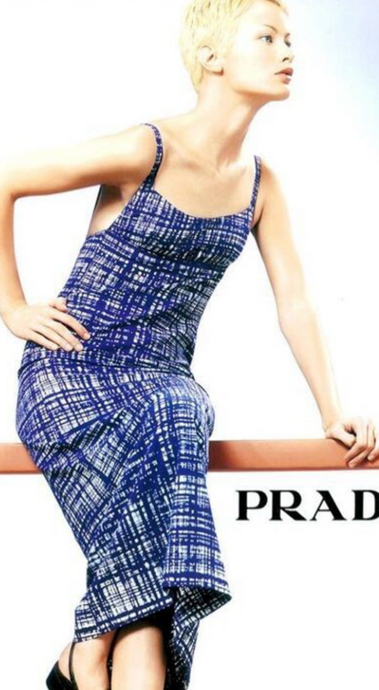 Prada ~ Tweed Bouclé Dress SS 1996 “Ugly Chic” Runway