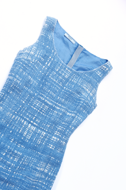 Prada ~ Tweed Bouclé Dress SS 1996 “Ugly Chic” Runway