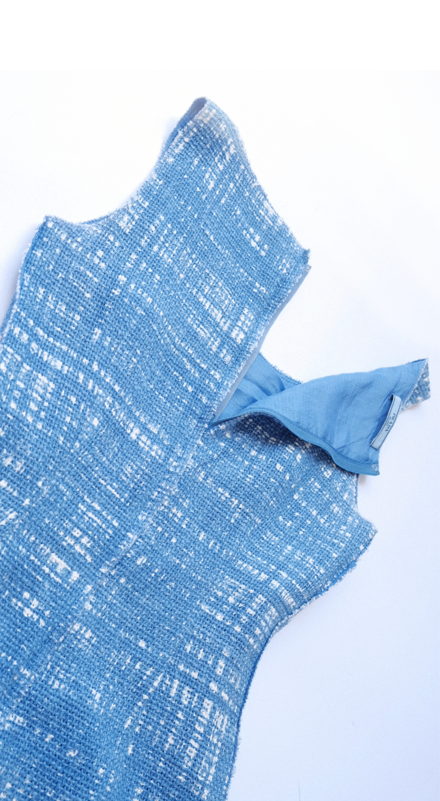 Prada ~ Tweed Bouclé Dress SS 1996 “Ugly Chic” Runway