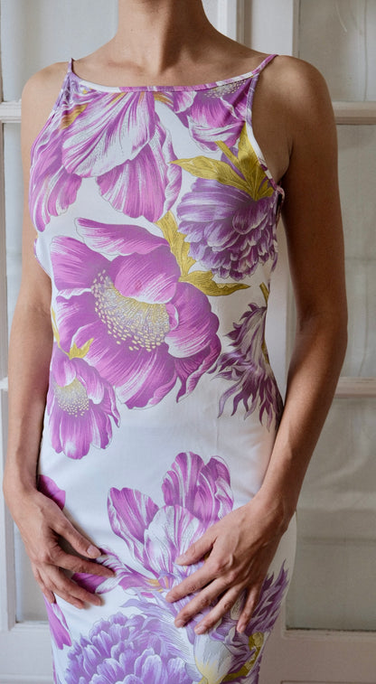 Gianfranco Ferré SS2000 Floral Open-Back Dress – Carrie Bradshaw SATC