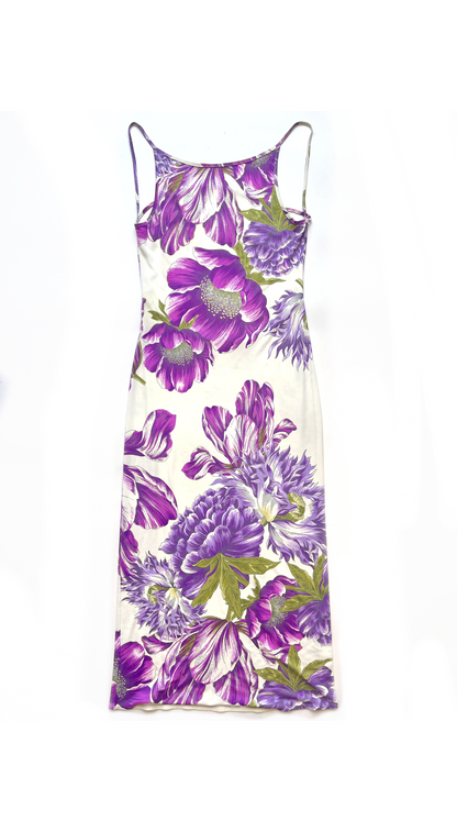 Gianfranco Ferré SS2000 Floral Open-Back Dress – Carrie Bradshaw SATC