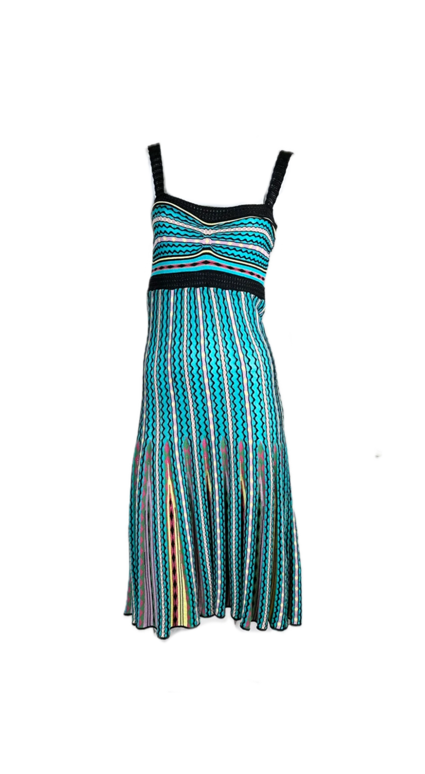 Missoni Knit Crochet Dress Early 2000s