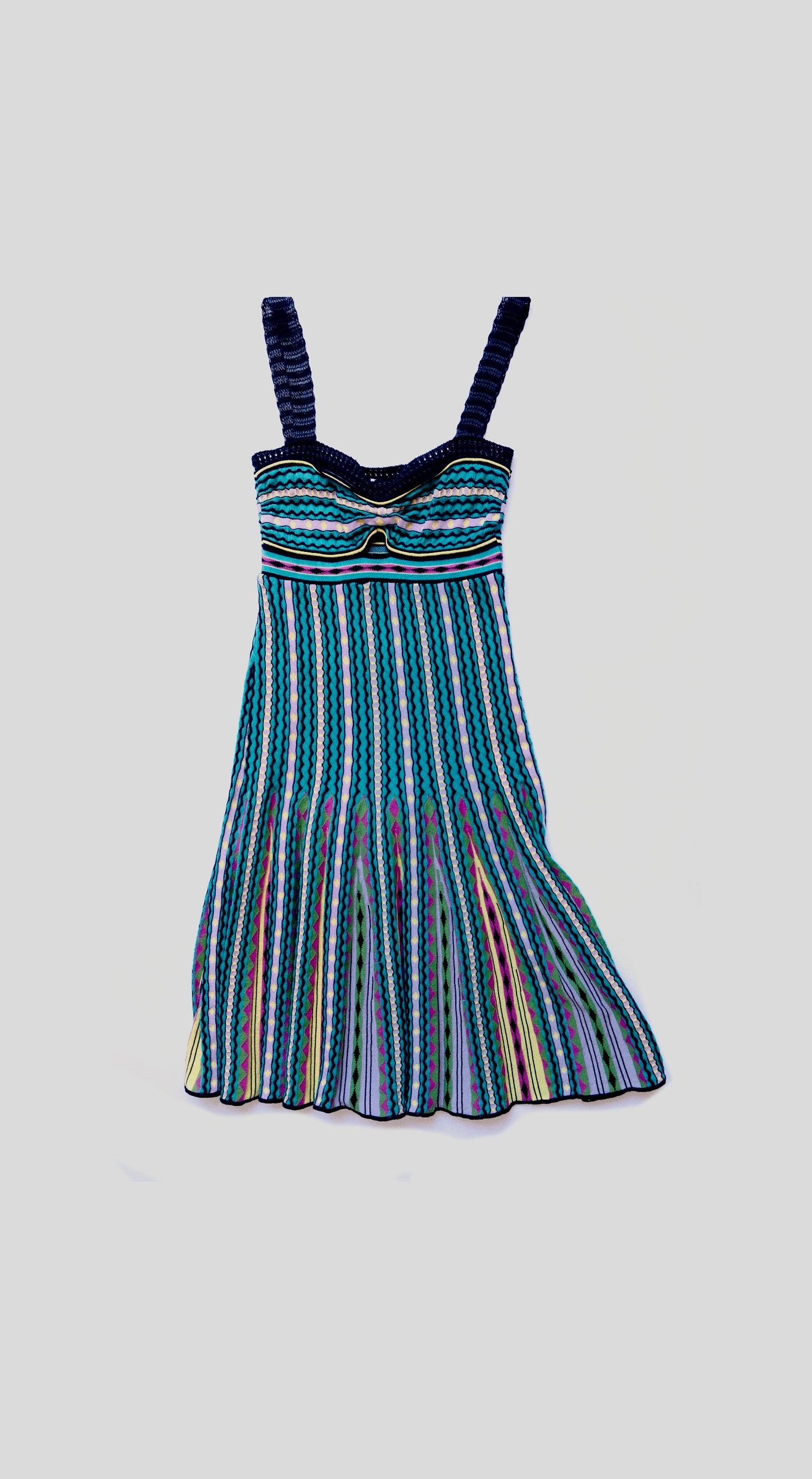 Missoni Knit Crochet Dress Early 2000s
