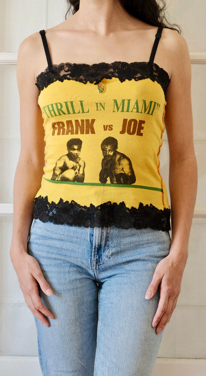 Dolce & Gabbana Lace Trim Top “Thrill in Miami”