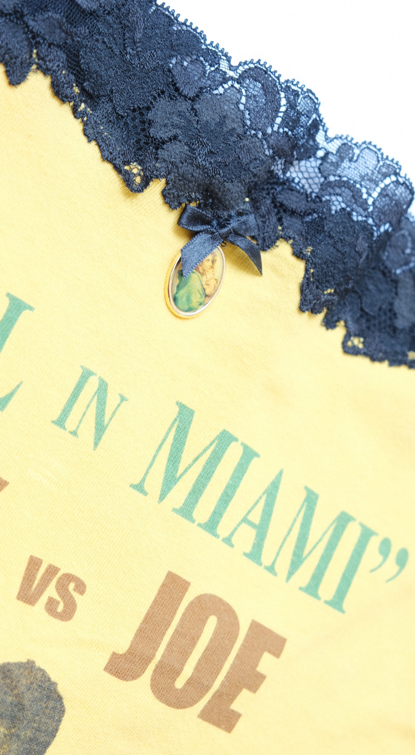 Dolce & Gabbana Lace Trim Top “Thrill in Miami”
