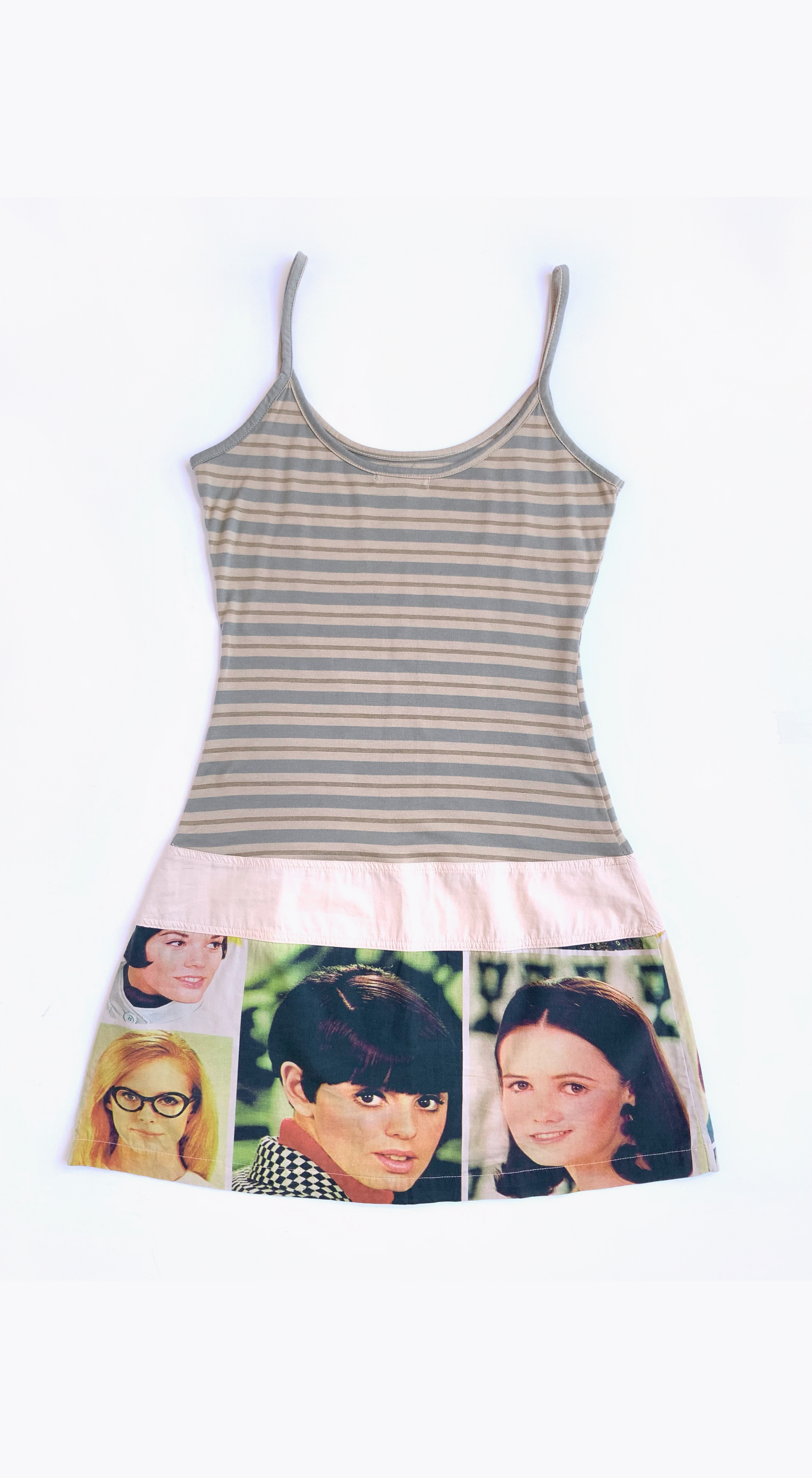 CUSTO Barcelona ~ Y2k 60s Print Mini Dress