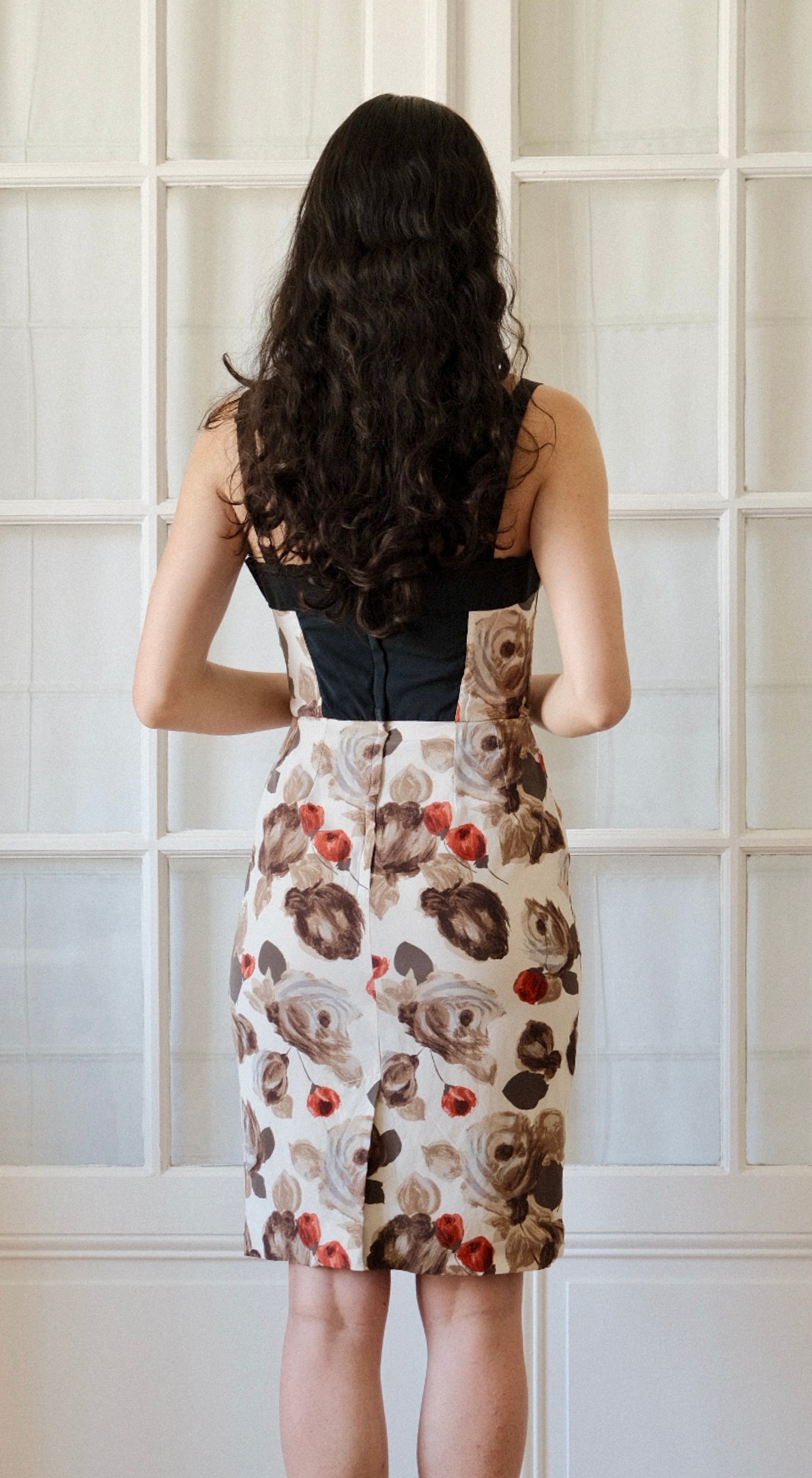 Dolce & Gabbana Silk Floral Print Dress