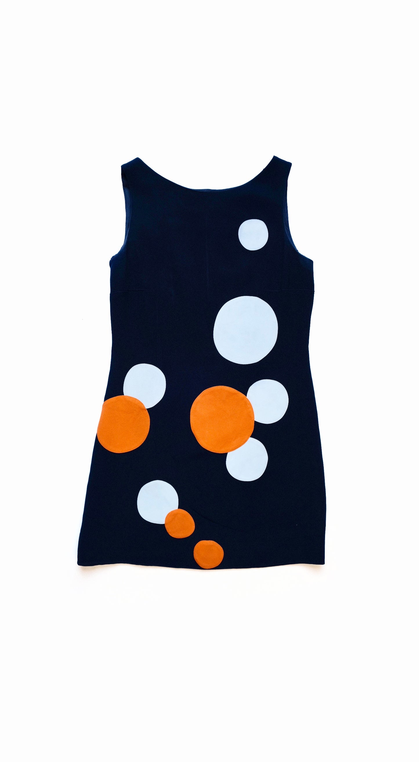 Moschino ~ 1990s “The Nanny” Icon Polka Dot Mini Dress