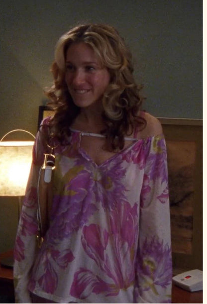 Gianfranco Ferré SS2000 Floral Open-Back Dress – Carrie Bradshaw SATC