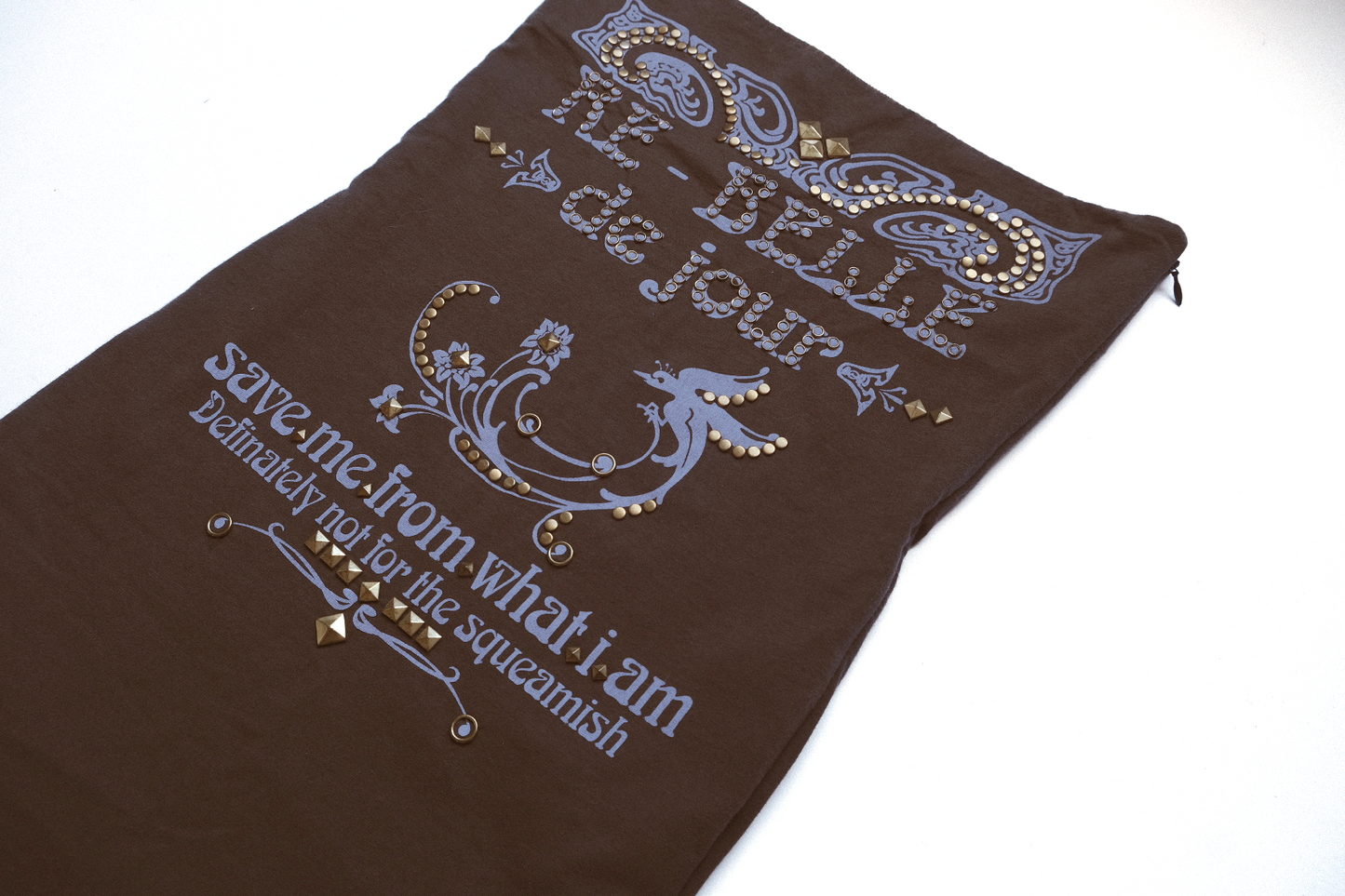 Dolce & Gabbana D&G “Re-Belle De Jour” Y2K Brown Tube Dress