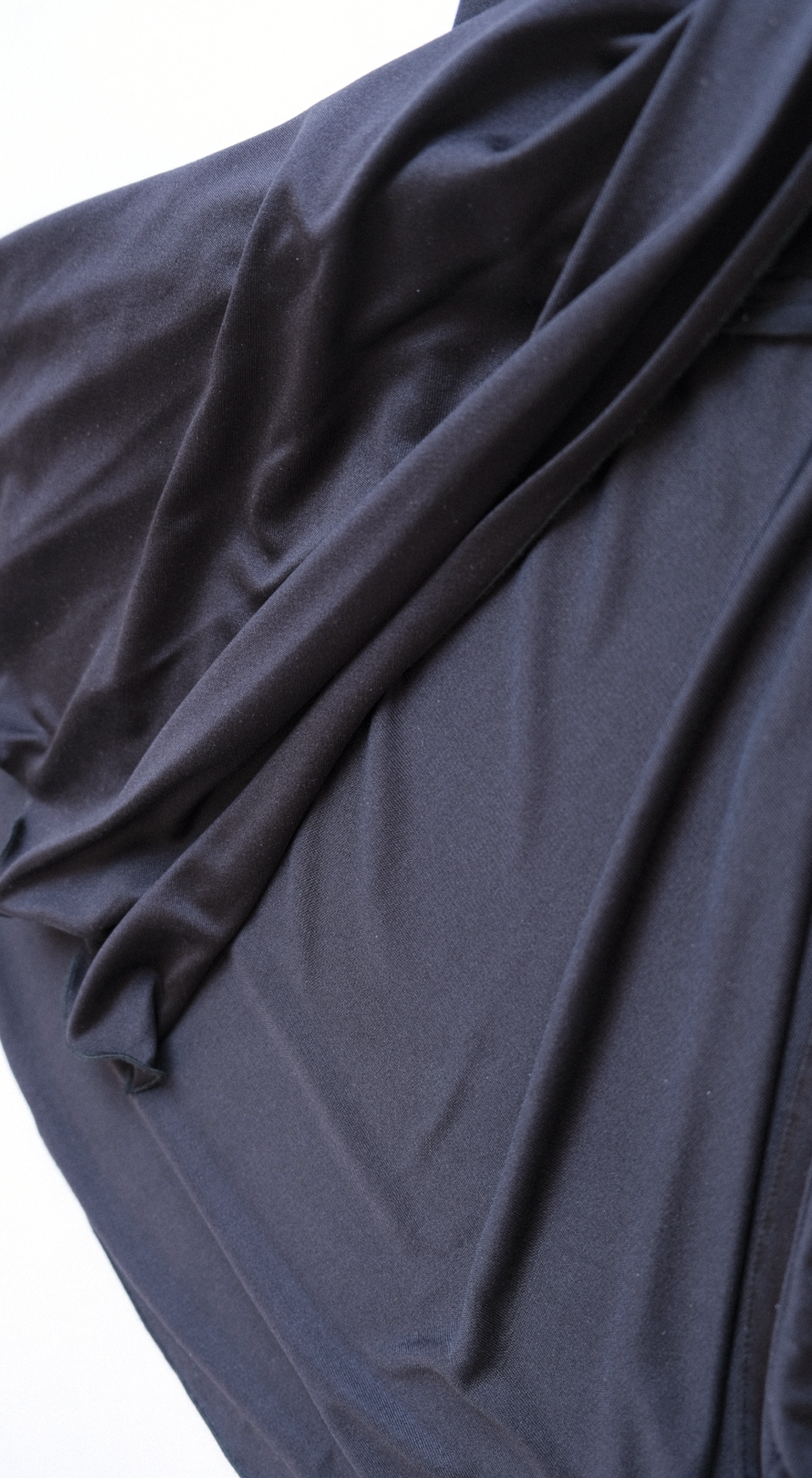 Valentino SS 2004 Black Silk Dress