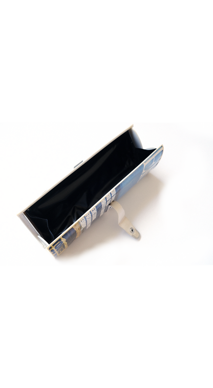 Elegance Paris 1970s Magazine Clutch Carrie Bradshaw SATC