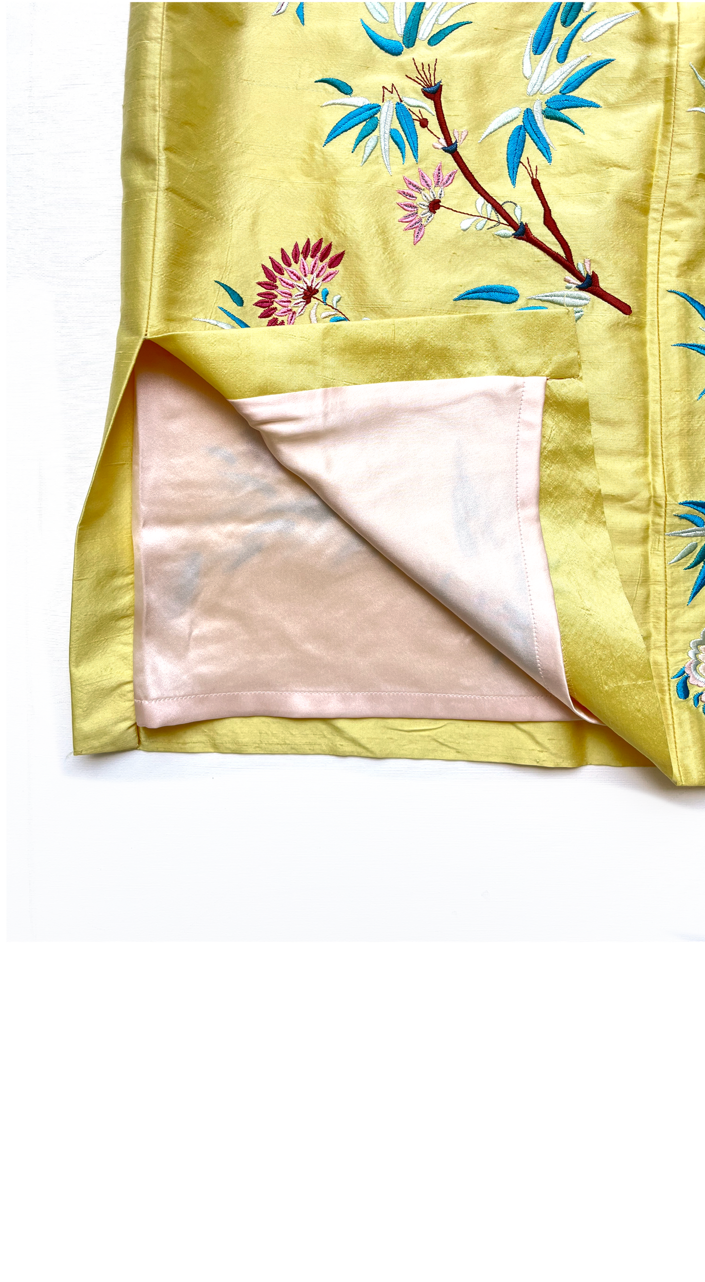 Ralph Lauren 2000s Yellow Embroidered