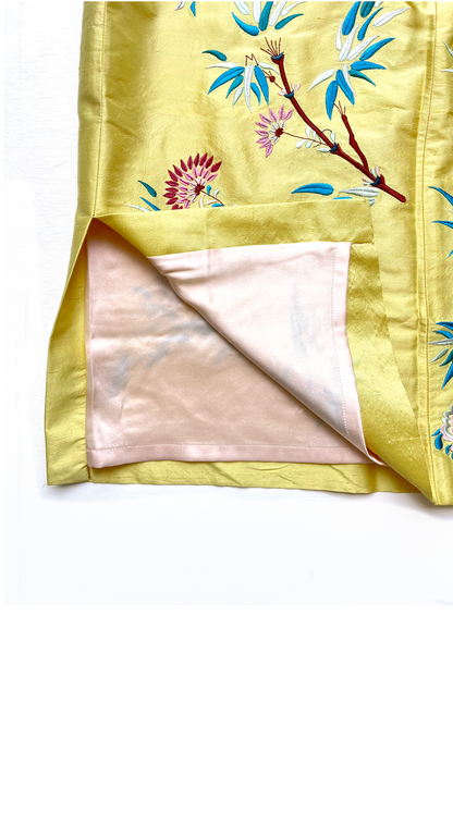 Ralph Lauren 2000s Yellow Embroidered
