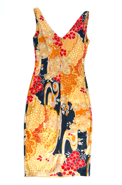 Dolce & Gabbana ~ Early 2000s Floral Print Dress