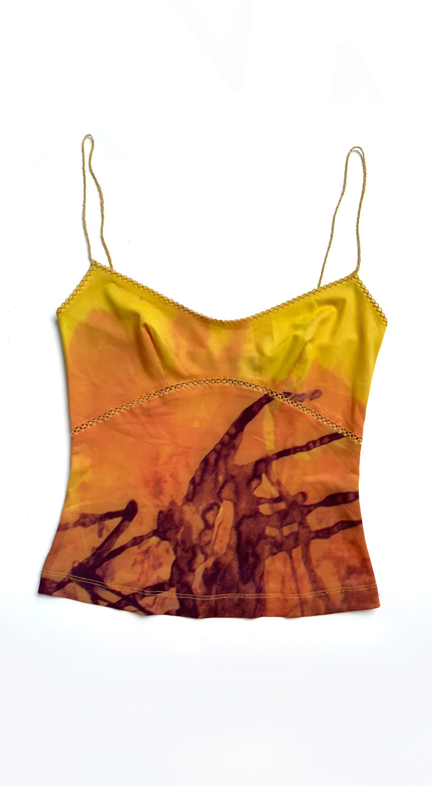 PLEIN SUD ~ Vintage 2000s Strap Top