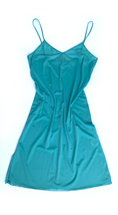 Blumarine ~ 2000s Vintage Asymmetric Silk Dress