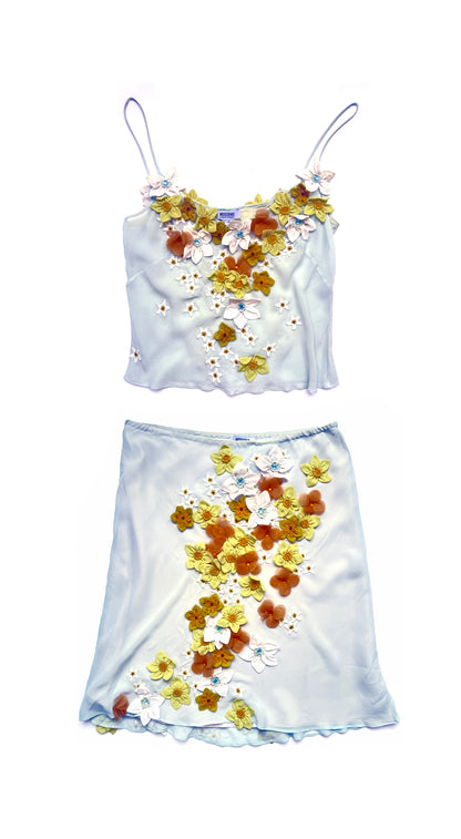 Moschino SS 2001 Silk Set