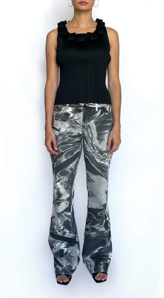 Roberto Cavalli ~ Vintage Psychedelic Print Pants