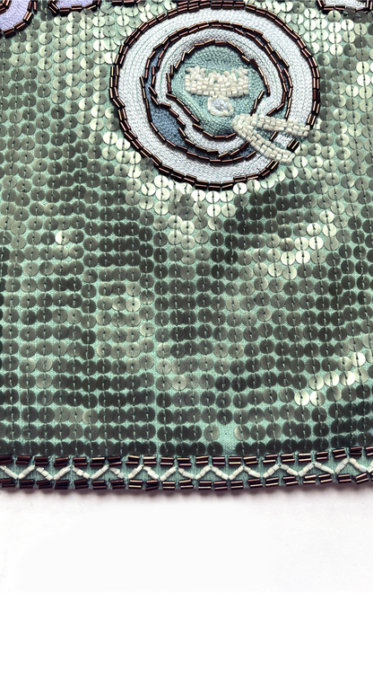 Plein Sud Y2k Sequin "Plein Sud Giants" Basketball Tank Top