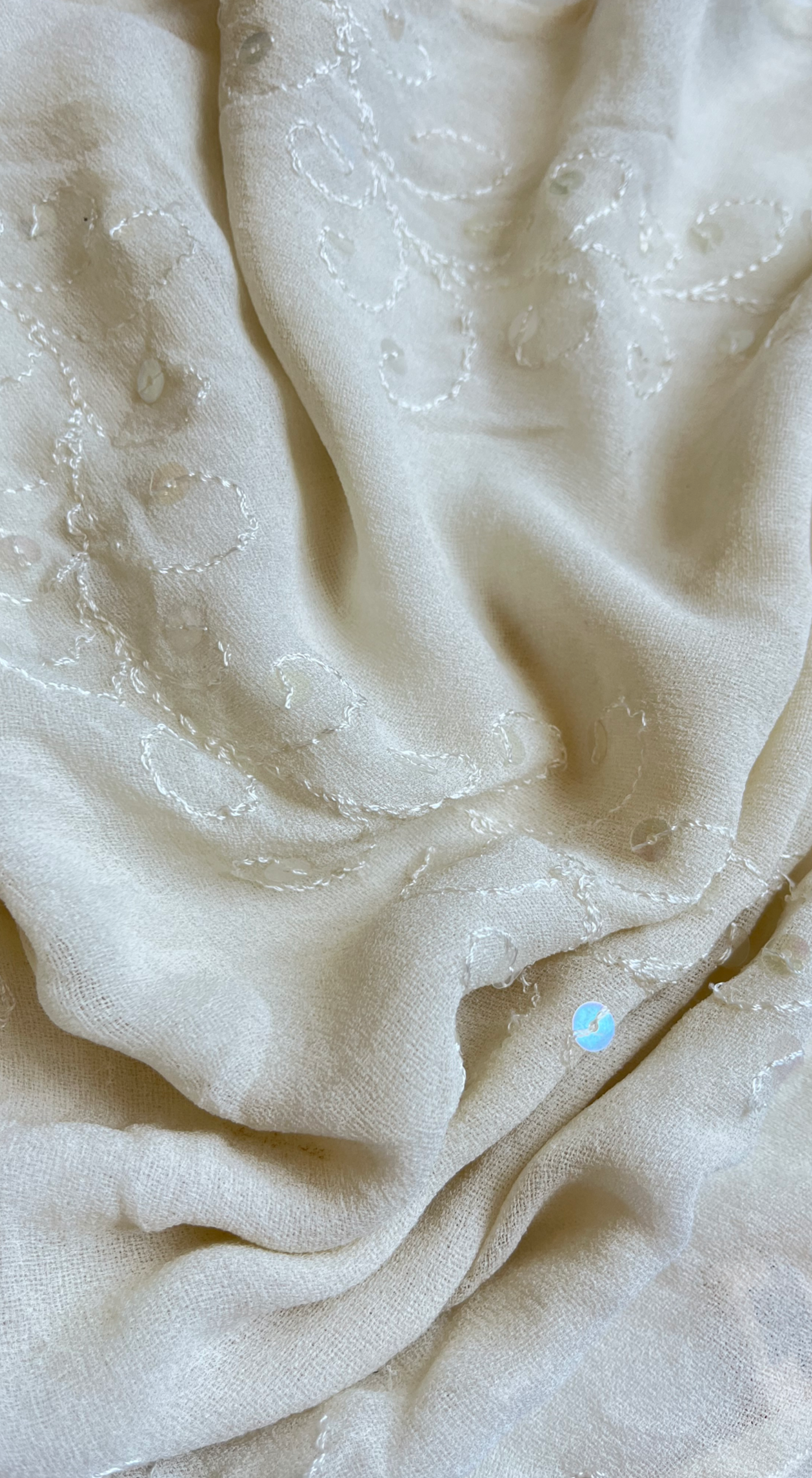 Voyage Y2K Semi-Sheer Embroidered Skirt with Crystal Buckle - Resort Luxury
