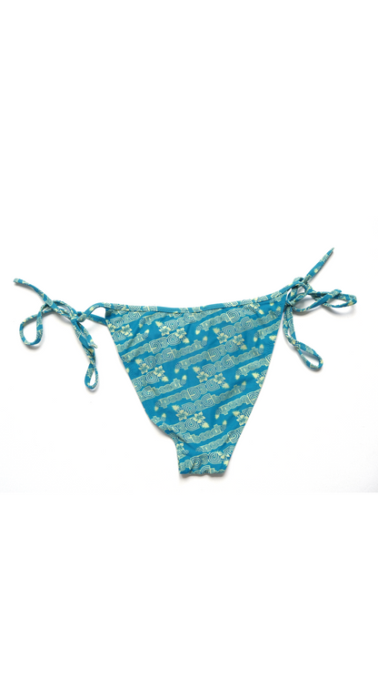 Dolce & Gabbana Ealry 2000s Blue Monogram D&G Bikini