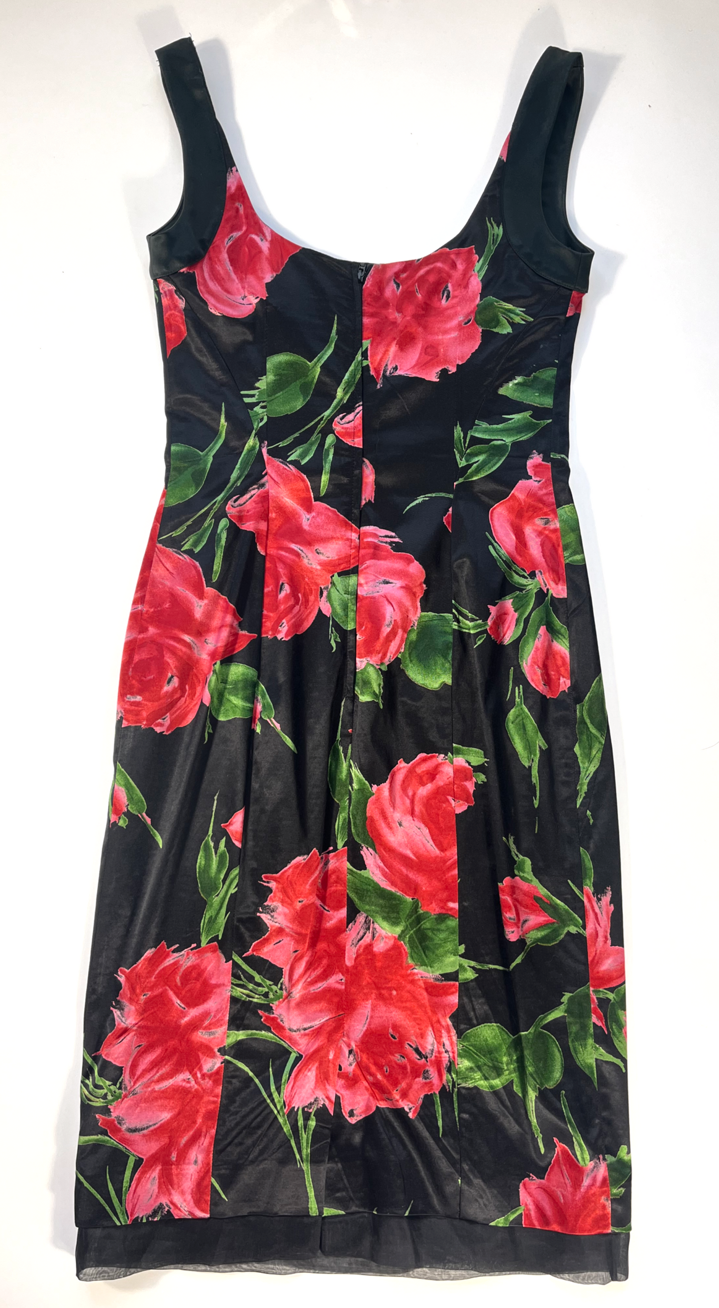 Dolce & Gabbana ~ 2000s Midi Flower Print Dress